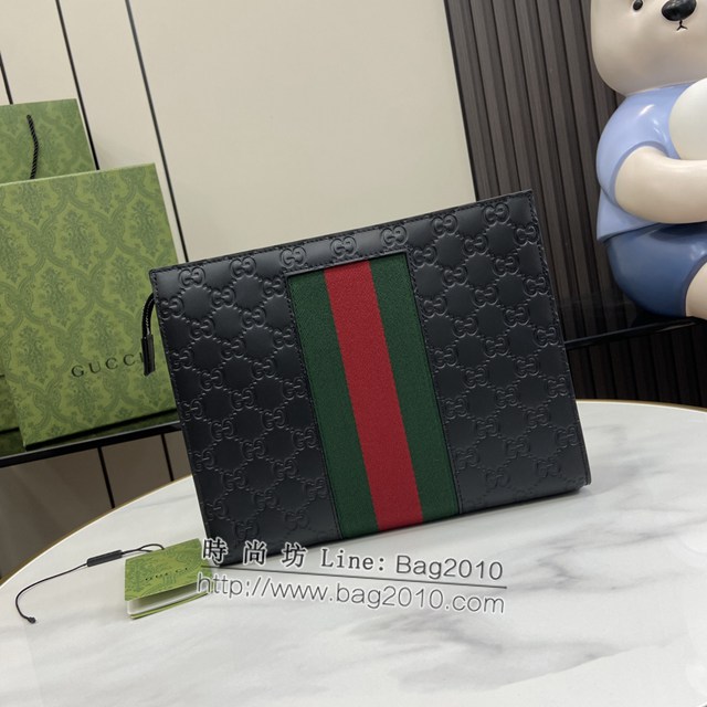 Gucci專櫃古馳最新款Ophidia系列手包男士手拿包 jh2278型號：475316